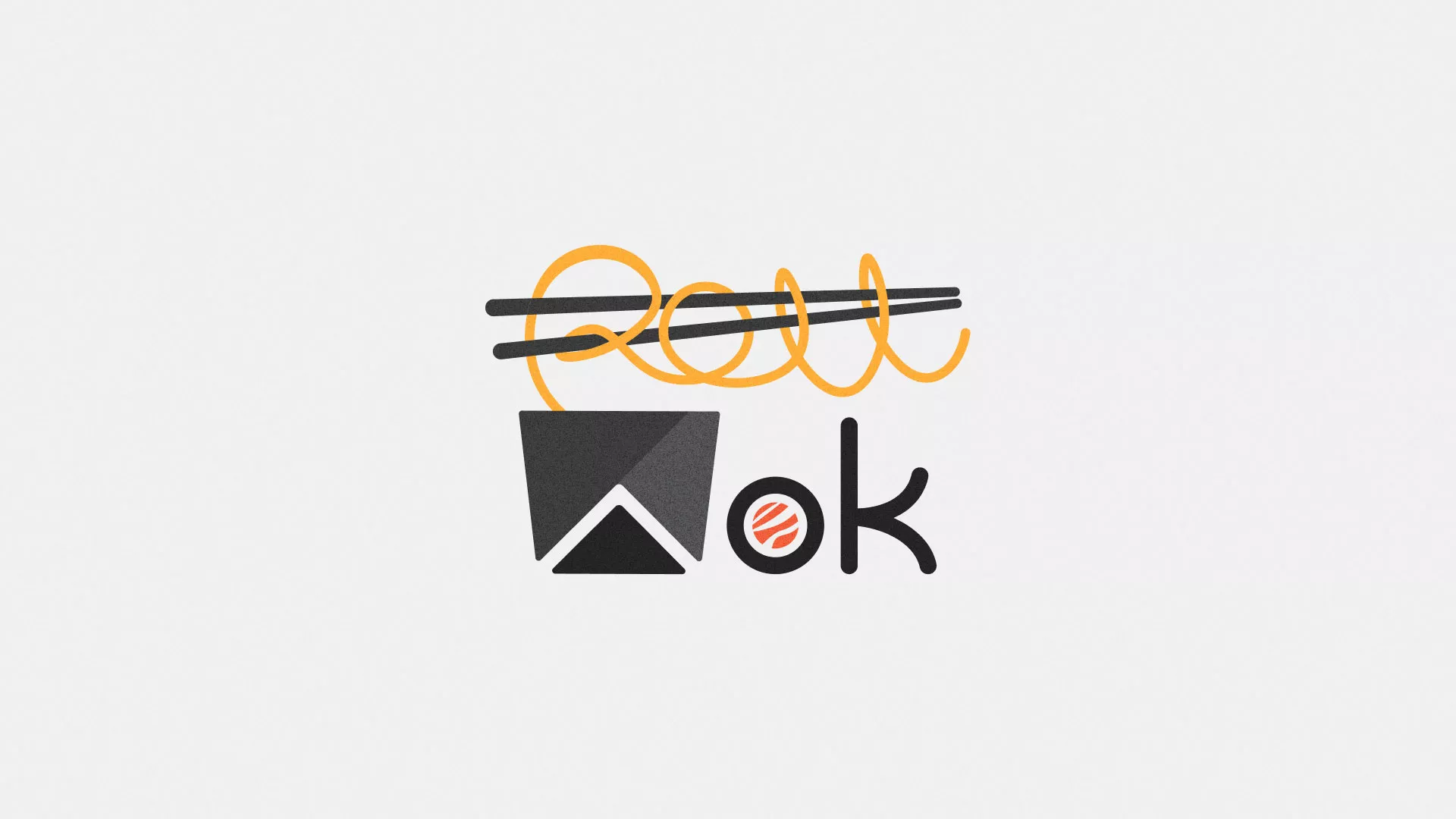 Разработка логотипа в Тюкалинске для суши-бара «Roll Wok Club» Разработка логотипа в Тюкалинске для суши-бара «Roll Wok Club»
